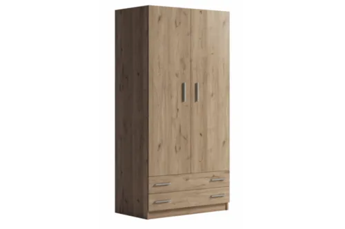 Armario de dos puertas y dos cajoneras – Durmia Confort