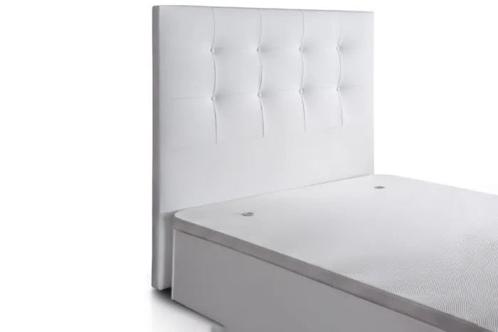Cabecero polipiel con acabado chesterfield – Durmia Confort