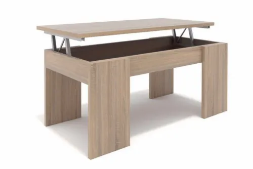 Mesa auxiliar elevable para salón – Durmia Confort