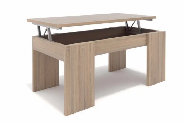 Mesa auxiliar elevable para salón – Durmia Confort