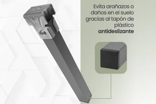 Patas somier cuadradas para modelo Xion – Durmia Confort