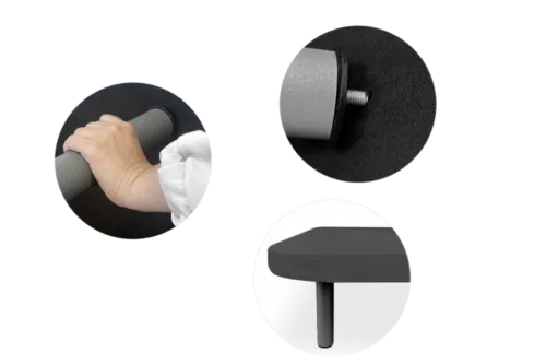 Patas somier de rosca para modelo Morpheo – Durmia Confort