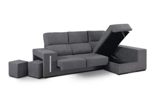 Sofá chaiselongue abatible de 265 cm – Durmia Confort